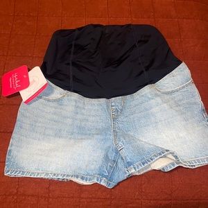 Maternity Denim Short